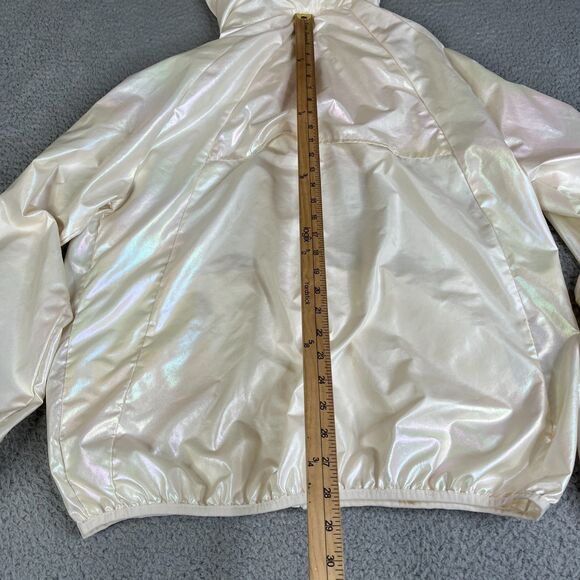 Adams State University Jacket Men XL Windbreaker Hoodie Zip Up Shiny Multicolor - Picture 12 of 16